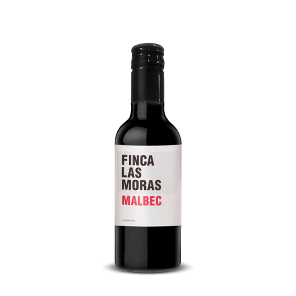 VINO ARGENTINO LAS MORAS MALBEC 187 ML