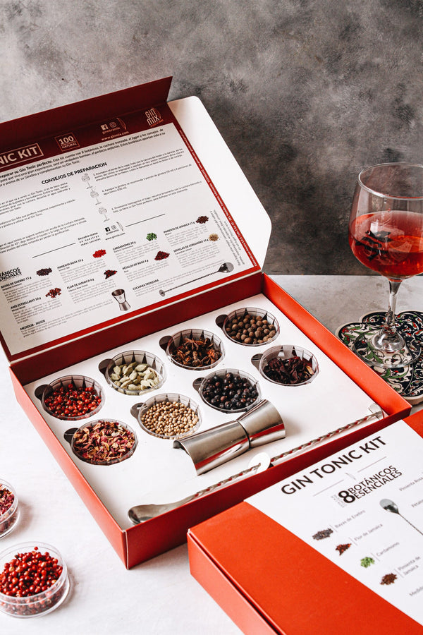 BOTANICOS GIN MIX TONIC KIT 8 BOTANICOS ESENCIALES