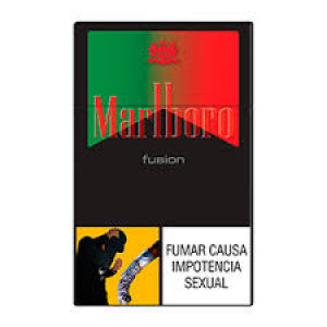 Cigarrillos Marlboro Fusión Rojo Verde Cartón  x10pq