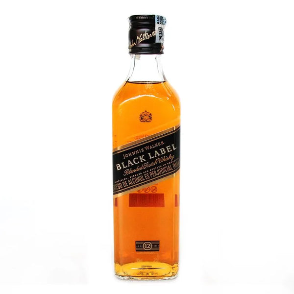 Whisky Johnnie Walker Sello Negro 12 Años - 375ml