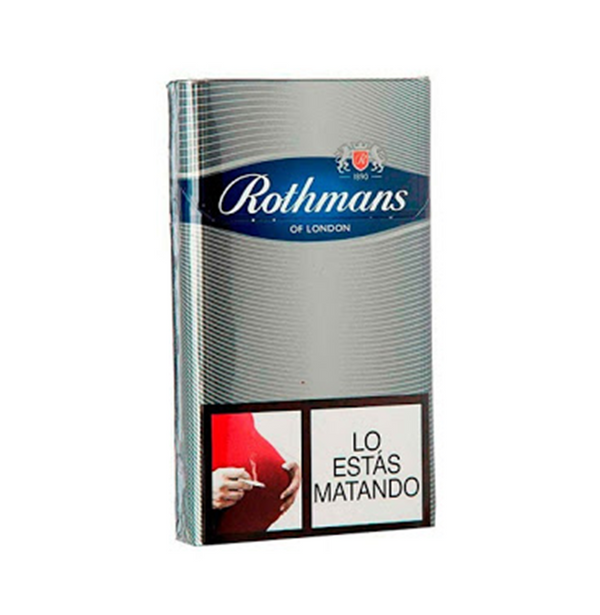 Cigarrillos Rothmans Gris Cartón x 10pq