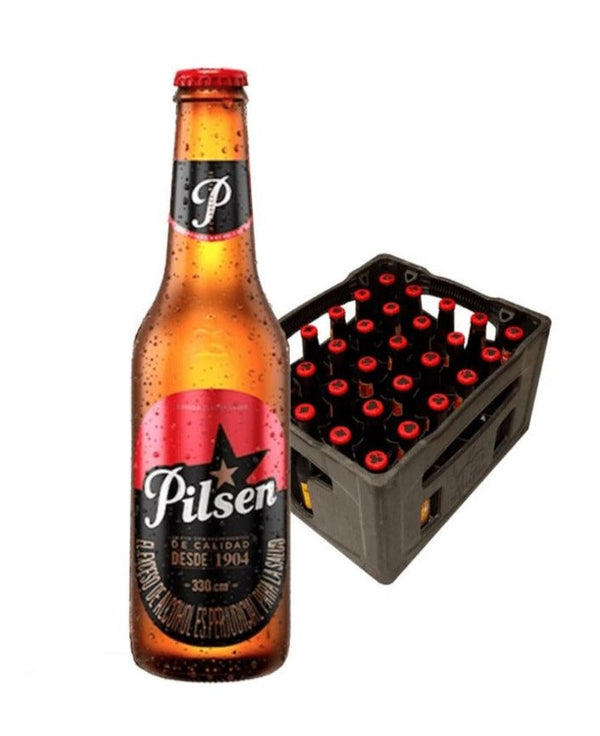 Caja Cerveza Pilsen Retornable x 30und - 330ml