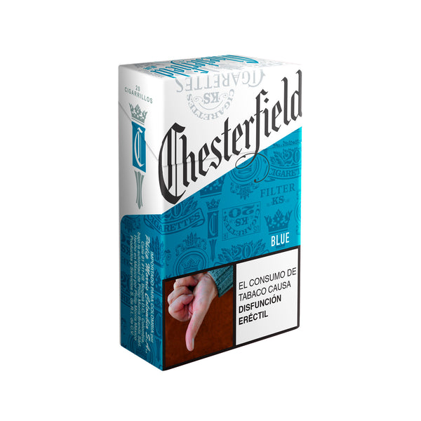 CIGARRILLO BOSTON AZUL PQ