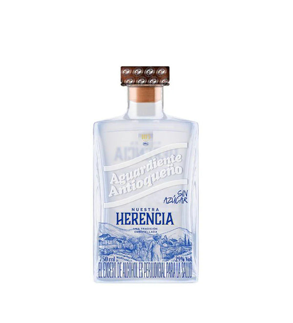 Aguardiente Antioqueño Azul Nuestra Herencia - 750ml
