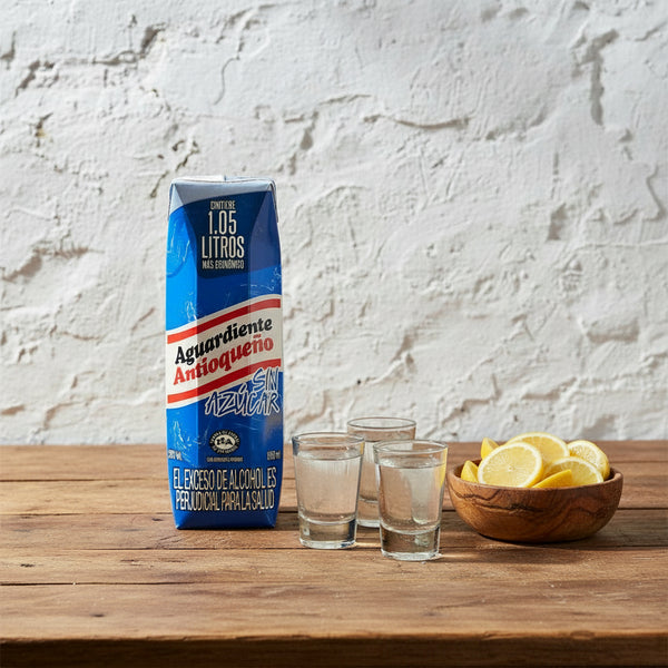 AGUARDIENTE ANTIOQUEÑO AZUL TETRA 1050 ML