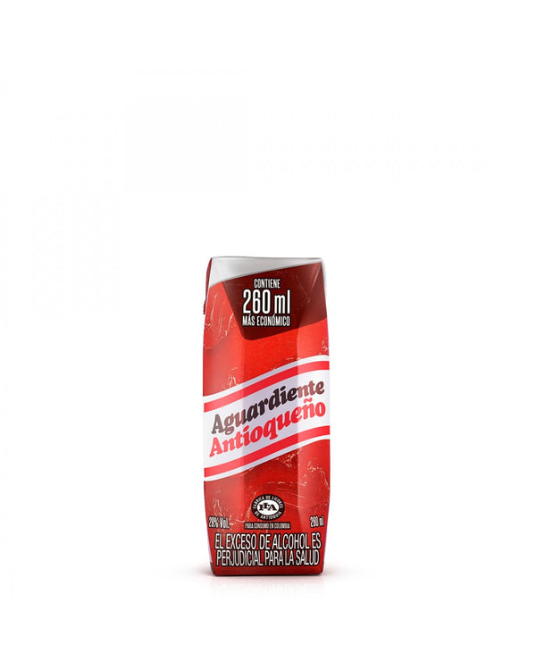 Aguardiente Antioqueño Rojo - 260ml