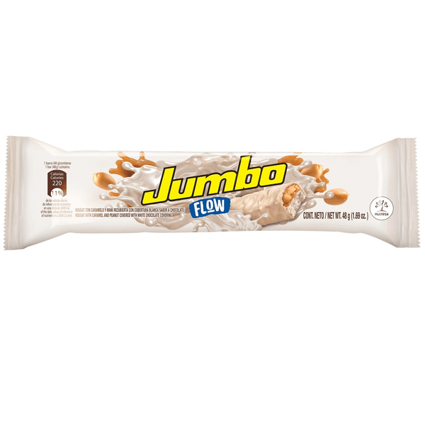 CHOCOLATINA JUMBO FLOW BLANCA 48 GR