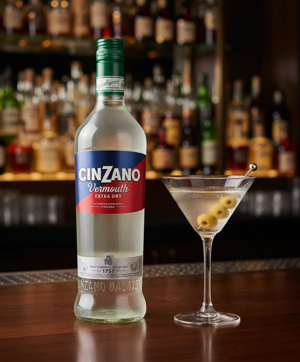 LICOR VERMOUTH CINZANO EXTRA DRY 750 ML