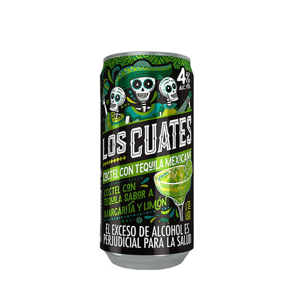 Coctel Con Tequila Los Cuates Margarita y Limón - 269ml