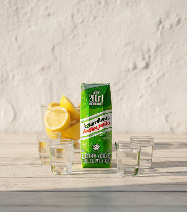 AGUARDIENTE ANTIOQUEÑO VERDE 260 ML