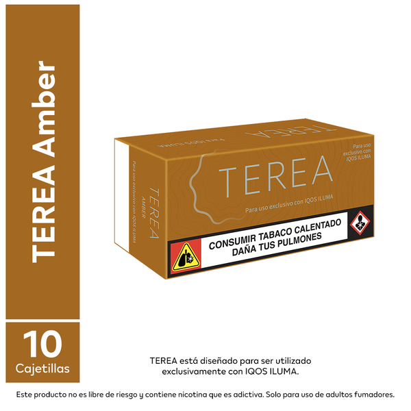 CIGARRILLO TEREA AMBER PQ