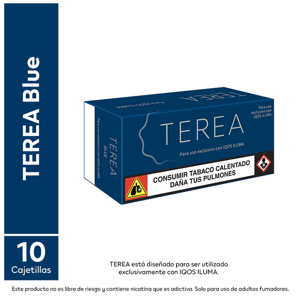 CIGARRILLO TEREA BLUE PQ