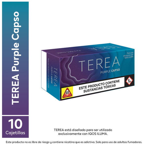 CIGARRILLO TEREA PURPLE CAPSO PQ