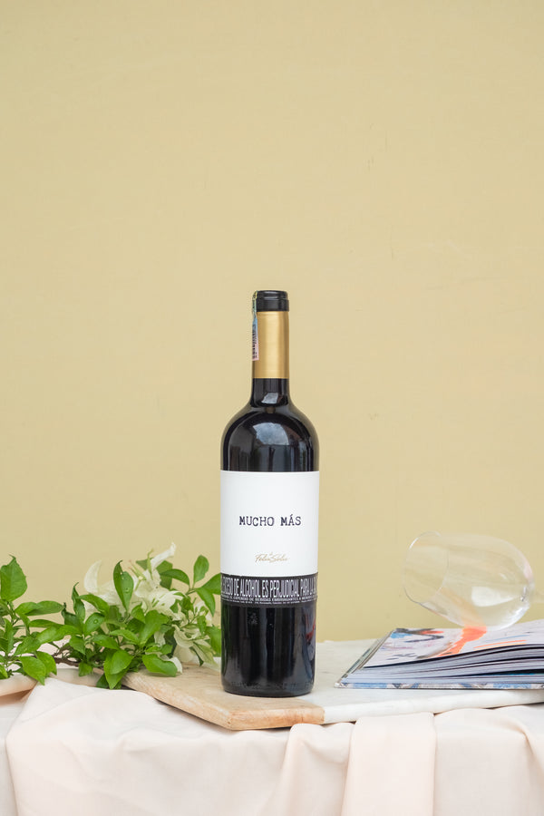 VINO ESPAÑOL MUCHO MAS RED BLEND 750 ML