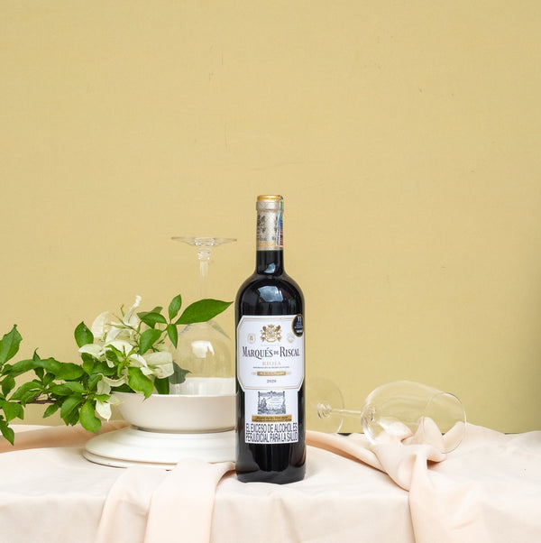 VINO ESPAÑOL MARQUES DE RISCAL TINTO RESERVA 750 ML