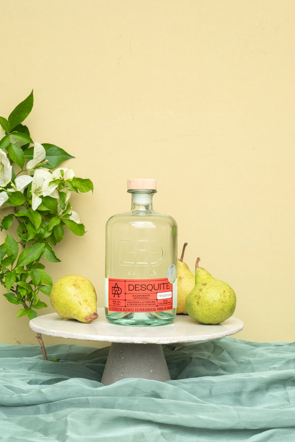 AGUARDIENTE ARTESANAL DESQUITE TRADICION 750 ML