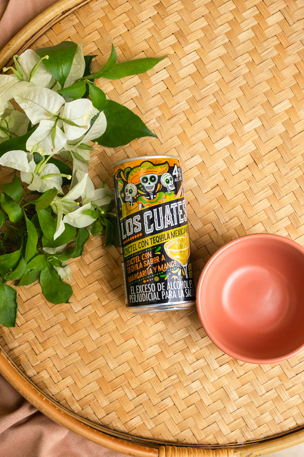 COCTEL CON TEQUILA LOS CUATES MANGO 269 ML