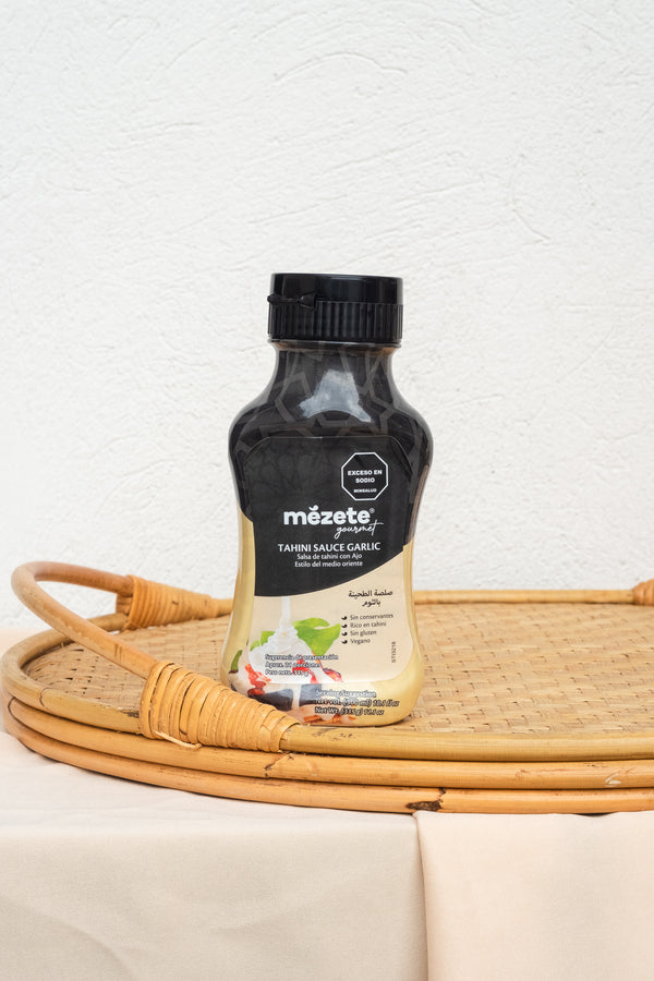 SALSA MEZETE DE TAHINI CON AJO 315 GR