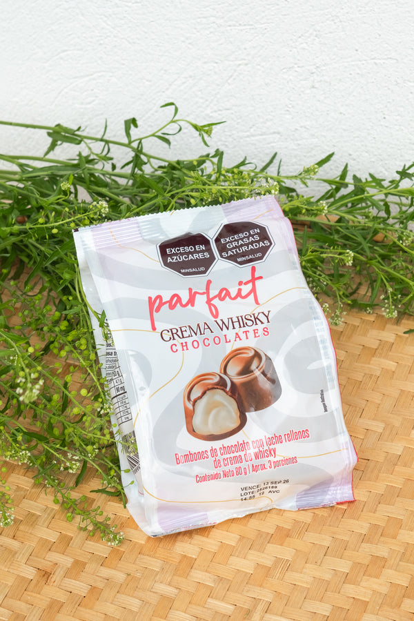 CHOCOLATES PARFAIT CREMA DE WHISKY 80 GR
