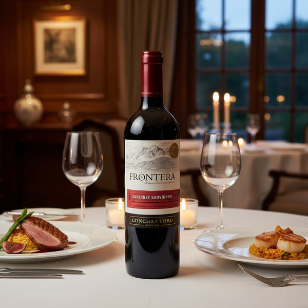 VINO CHILENO FRONTERA CABERNET 750 ML