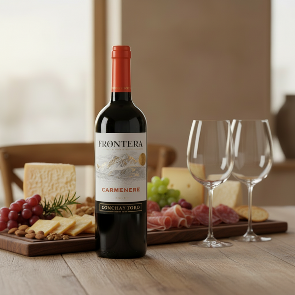 VINO CHILENO FRONTERA CARMENERE 750 ML