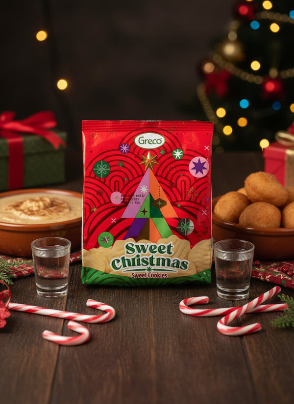 GALLETAS DULCE NAVIDAD GRECO BOLSA 150 GR
