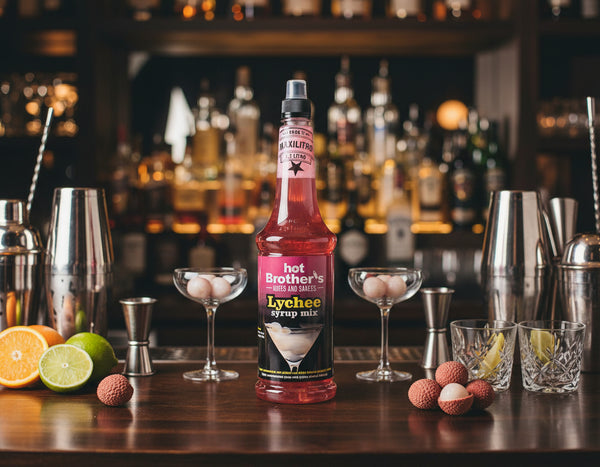MEZCLADOR SIRP. HOT BROTHERS LYCHEE 1100 ML