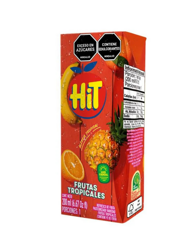 Jugo Hit Tropical Cajita - 200ml