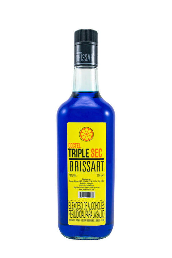 Mezclador Triple Sec Brissart Blue - 750ml