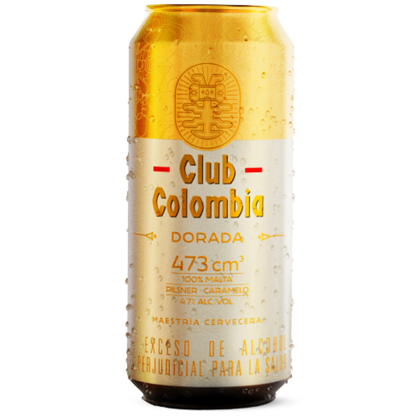 Cerveza Club Colombia Dorada - 473ml