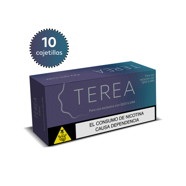 Iqos Terea Purple Capso Cartón x 10pq