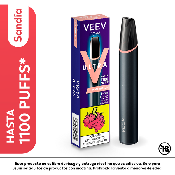 VAPEADOR VEEV NOW ULTRA SANDIA 1100 PUFFS