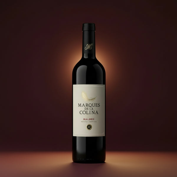 VINO ARGENTINO MARQUES DE LA COLINA  MALBEC 750 ML
