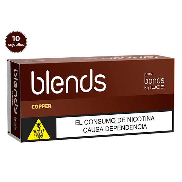 Bonds Blends Copper - Cartón x 10pq