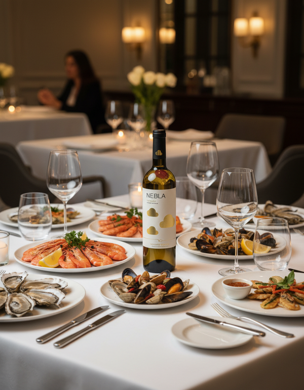 VINO ESPAÑOL NEBLA VERDEJO BLANCO 750 ML