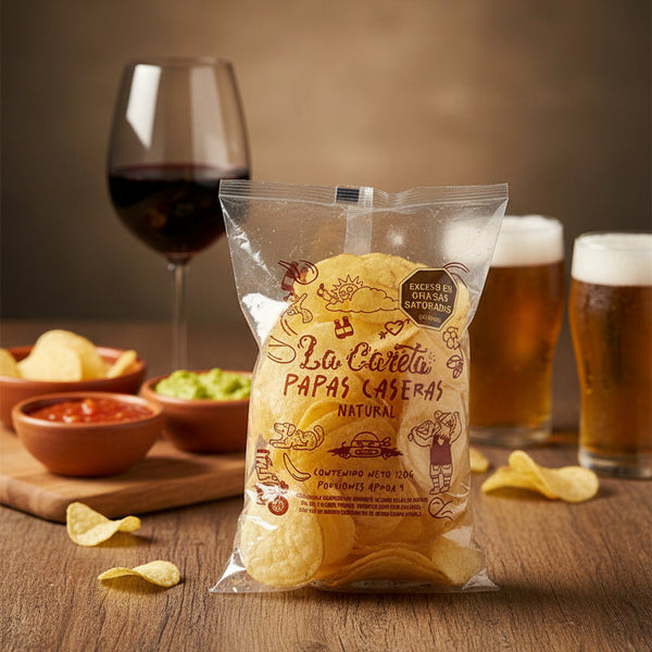 PAPAS LA CARETA NATURAL 120 GR