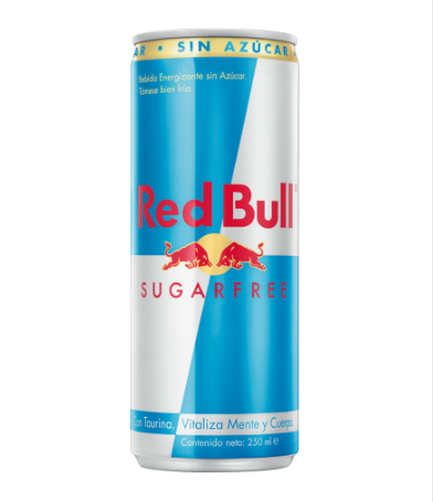 Energizante Red Bull Sin Azúcar - 250ml