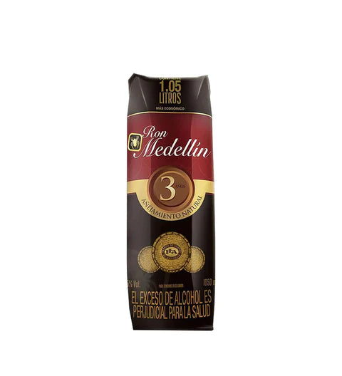 Ron Medellín 3 años - 1050ml