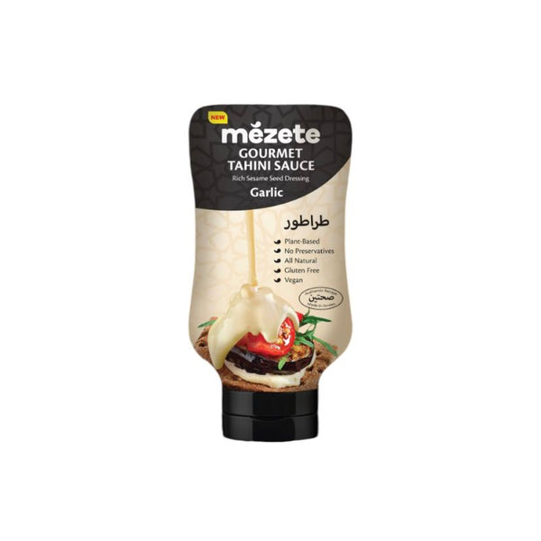 SALSA MEZETE DE TAHINI CON AJO 315 GR
