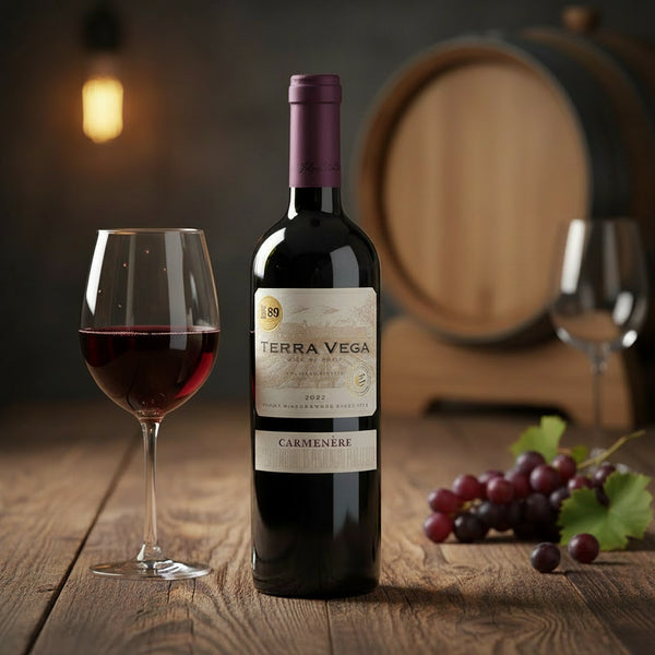 VINO CHILENO TERRA VEGA CARMENERE 750 ML