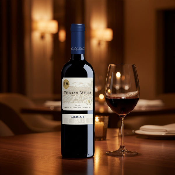 VINO CHILENO TERRA VEGA MERLOT - 750 ML