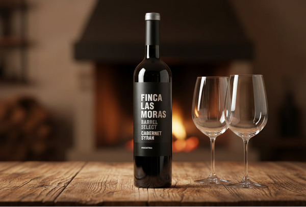 VINO ARGENTINO LAS MORAS BARREL SELECT CABERNET SYRAH 750 ML