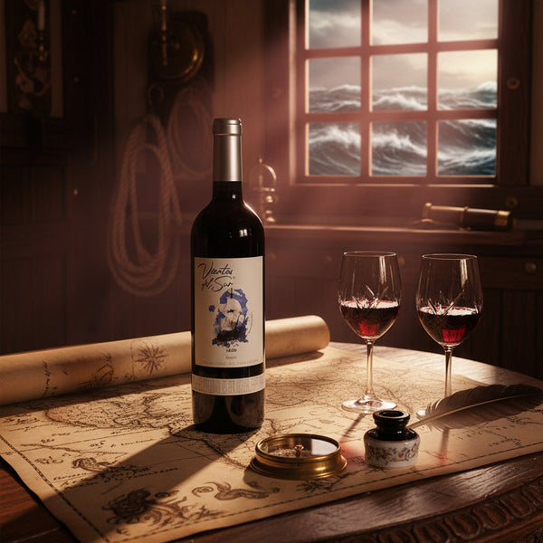 VINO CHILENO VIENTOS DEL SUR VARIETAL MERLOT 750 ML