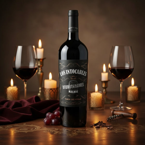 VINO ARGENTINO LOS INTOCABLES MALBEC 750ML