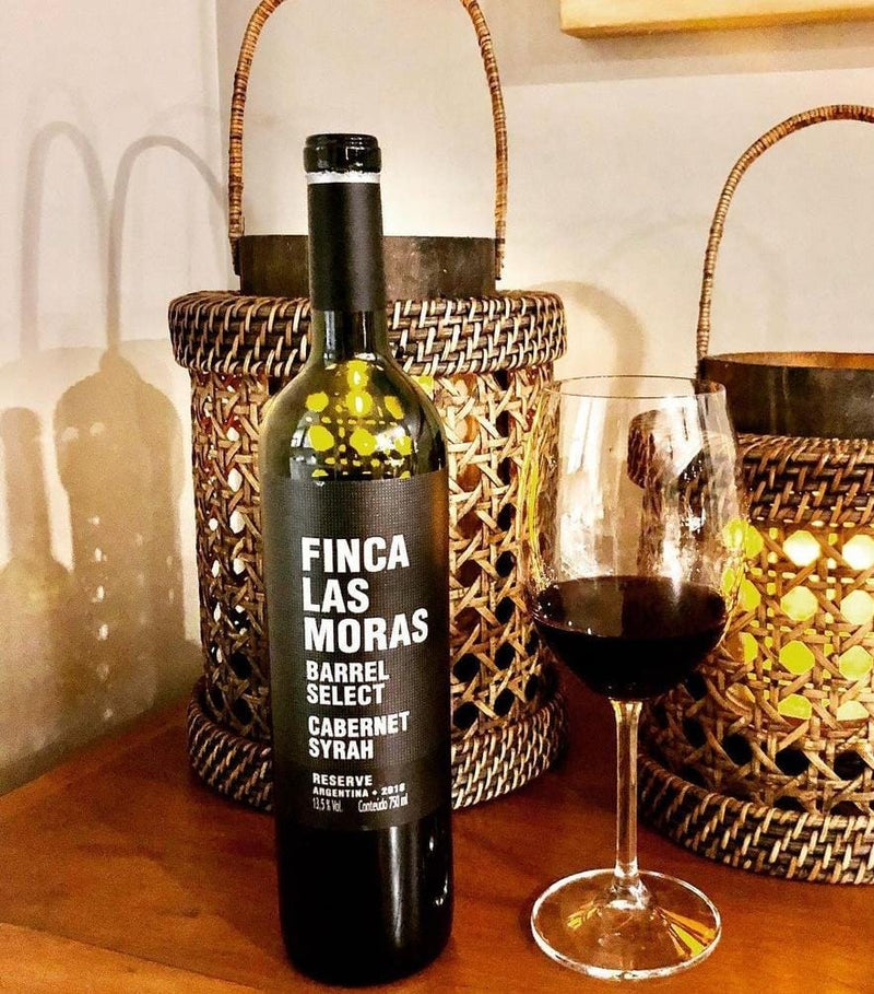 Vino Tinto Las Moras Barrel Select Cabernet Syrah - 750ml