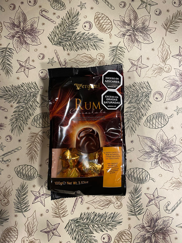 Chocolates Vergani Bolsa Crema de ron - 100gr
