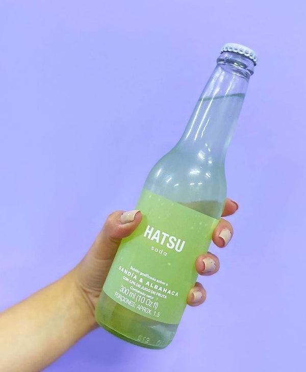 Soda Hatsu Sandia y Albahaca - 300ml