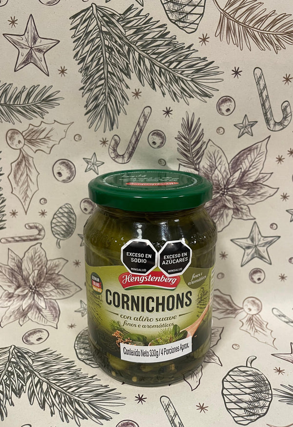 Pepinillos Cornichons Hengstenberg - 330gr