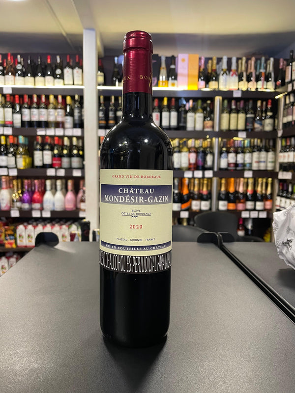 Vino Tinto Château Mondésir-Gazin 80%Merlot - 20 % Malbec - 750ml