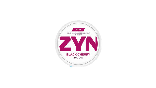 Bolsas de Nicotina Zyn Cereza Negra - 6mg